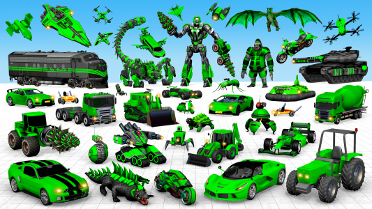 اسکرین شات 2 برنامه Scorpion Robot Car: Robot Game