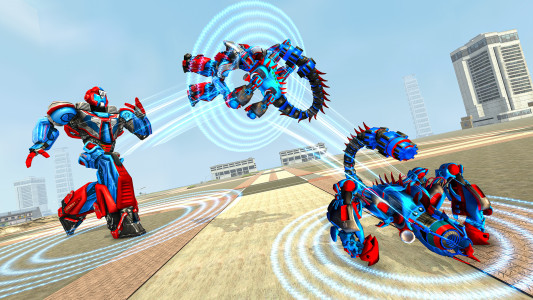 اسکرین شات برنامه Scorpion Robot Car: Robot Game 3