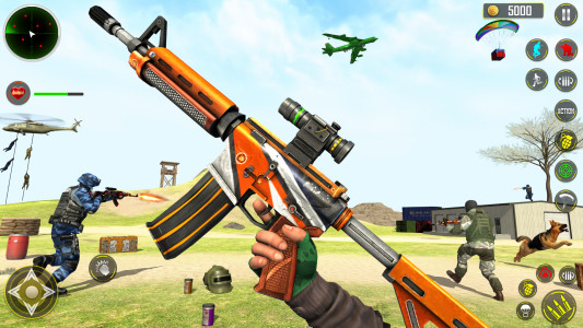 اسکرین شات برنامه FPS Shooting game 3d gun game 6