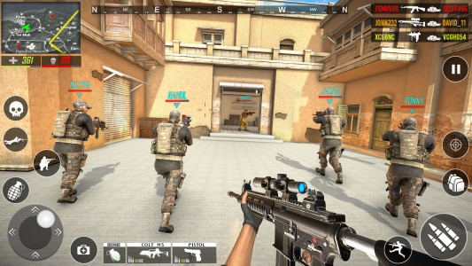 اسکرین شات برنامه FPS Shooting game 3d gun game 2
