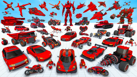 اسکرین شات برنامه Stealth Robot Car Games 3d 2