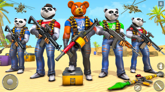 اسکرین شات بازی Teddy Bear Gun Shooting Game 1
