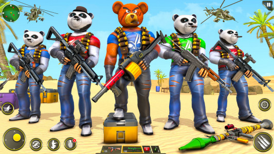 اسکرین شات بازی Teddy Bear Gun Shooting Game 1