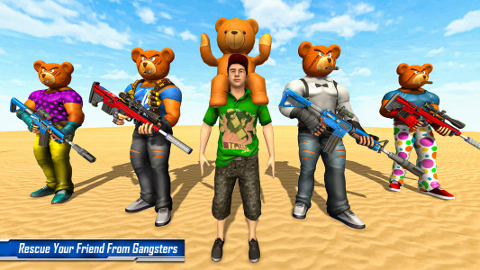 اسکرین شات بازی Teddy Bear Gun Shooting Game 5