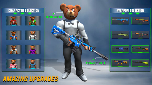 اسکرین شات بازی Teddy Bear Gun Shooting Game 3