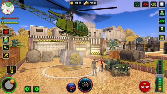 اسکرین شات برنامه Train Robbery Game: Train Game 4
