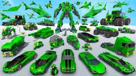 اسکرین شات بازی Shark Robot Car Game 3d 2