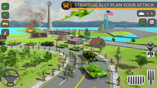 اسکرین شات برنامه Army Transport Military Games 3