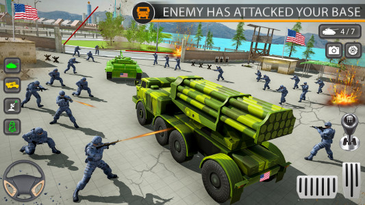 اسکرین شات برنامه Army Transport Military Games 1