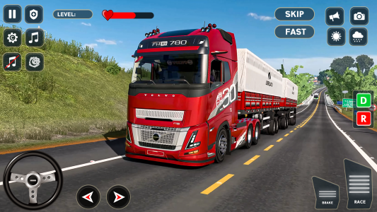 اسکرین شات 1 بازی US Cargo Heavy Truck Driver
