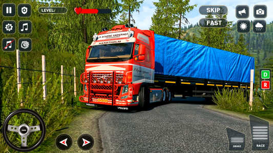 اسکرین شات 2 بازی Real Cargo Truck Game 2025