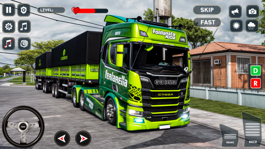 اسکرین شات 3 بازی Real Cargo Truck Game 2025