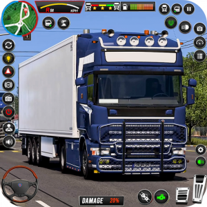 اسکرین شات بازی US Cargo Truck Simulator 3D 1