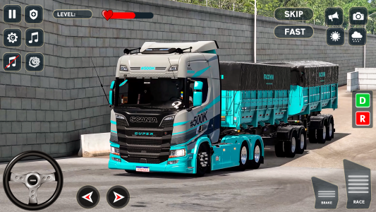 اسکرین شات 5 بازی Real Cargo Truck Game 2025