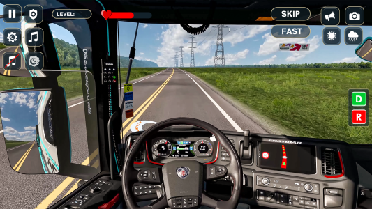 اسکرین شات 4 بازی Real Cargo Truck Game 2025