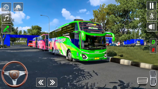 اسکرین شات 3 بازی US Luxury Bus Driving Game 3D
