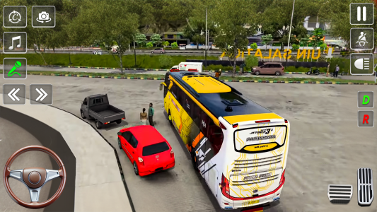 اسکرین شات 4 بازی US Luxury Bus Driving Game 3D