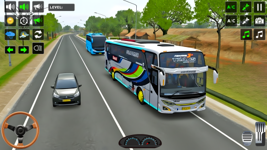 اسکرین شات 1 بازی US Luxury Bus Driving Game 3D