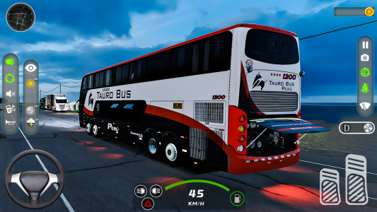 اسکرین شات 2 بازی luxury Bus Driving : Bus Games