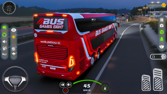 اسکرین شات 1 بازی luxury Bus Driving : Bus Games