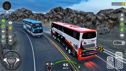 اسکرین شات 5 بازی luxury Bus Driving : Bus Games