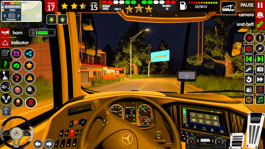 اسکرین شات 1 بازی luxury Bus Driving : Bus Games