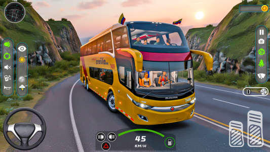 اسکرین شات 6 بازی luxury Bus Driving : Bus Games