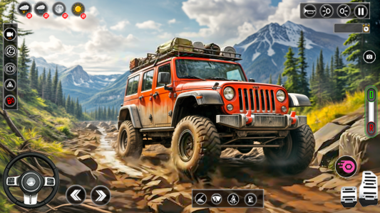 اسکرین شات 5 بازی 4x4 Jeep Driving Offroad Games