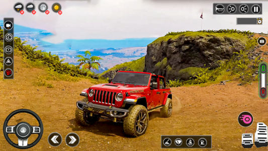 اسکرین شات 4 بازی 4x4 Jeep Driving Offroad Games