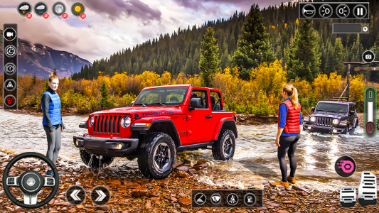 اسکرین شات 6 بازی 4x4 Jeep Driving Offroad Games