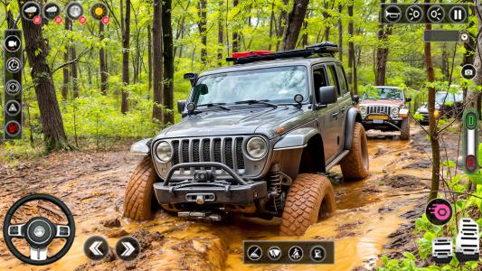 اسکرین شات 1 بازی 4x4 Jeep Driving Offroad Games