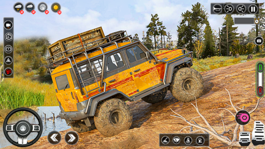 اسکرین شات 2 بازی 4x4 Jeep Driving Offroad Games