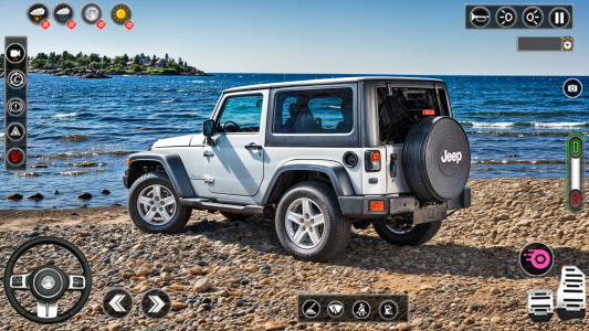 اسکرین شات 8 بازی 4x4 Jeep Driving Offroad Games