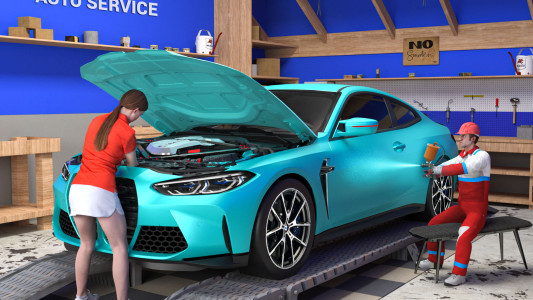 اسکرین شات 4 بازی Multi Vehicle Power Washing 3D