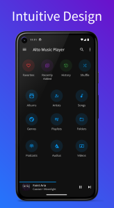 اسکرین شات 3 برنامه Music Player & Podcast