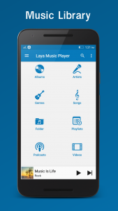 اسکرین شات برنامه Music Player 3