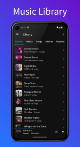اسکرین شات 2 برنامه Music Player & Podcast