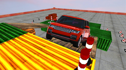 اسکرین شات برنامه SUV prado car parking game 2