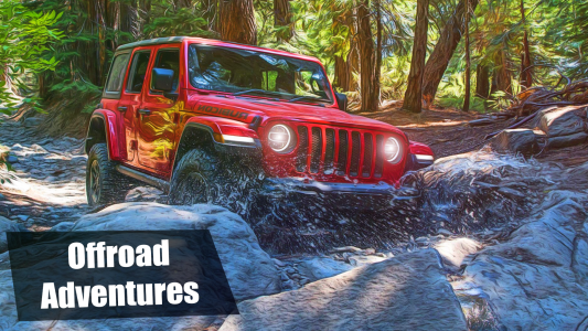 اسکرین شات بازی Offroad Jeep Driving Games 5