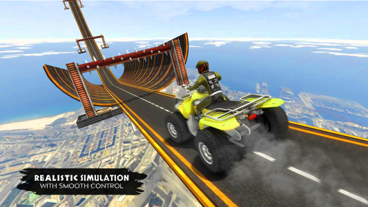 اسکرین شات بازی ATV Quad Bike Simulator 2021: Quad stunts Bike 4x4 4