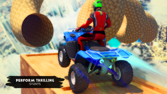 اسکرین شات بازی ATV Quad Bike Simulator 2021: Quad stunts Bike 4x4 3