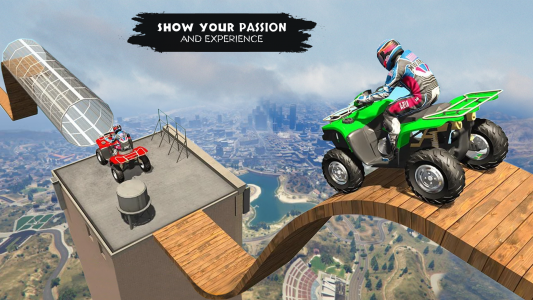 اسکرین شات بازی ATV Quad Bike Simulator 2021: Quad stunts Bike 4x4 6