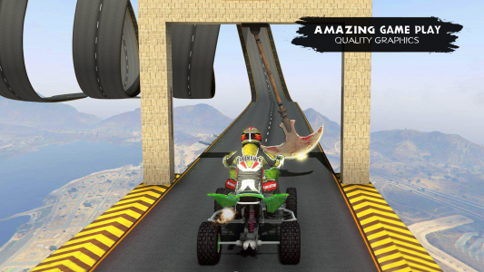 اسکرین شات بازی ATV Quad Bike Simulator 2021: Quad stunts Bike 4x4 5