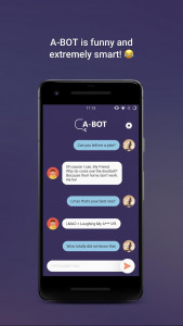 اسکرین شات برنامه A-BOT - Chat with AI 2