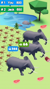 اسکرین شات بازی Crowd Forest.io - Herds Battle 4