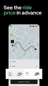 اسکرین شات برنامه Uber AZ — Taxi & Delivery 2