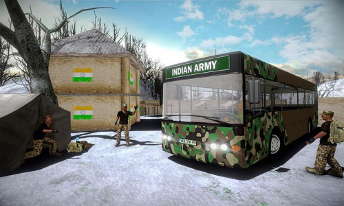 اسکرین شات بازی Army Bus Driving Simulator 6