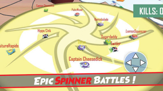 اسکرین شات بازی Bayblade Turbo Spinner - Spin Top Blade Game 2
