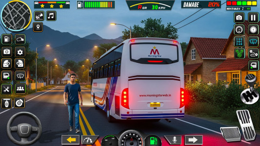 اسکرین شات 5 بازی Bus Simulator Offline Bus Game
