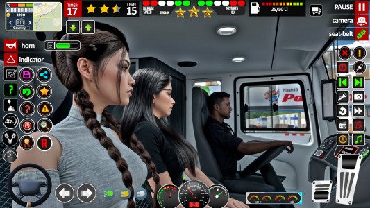 اسکرین شات 2 بازی Bus Simulator Offline Bus Game